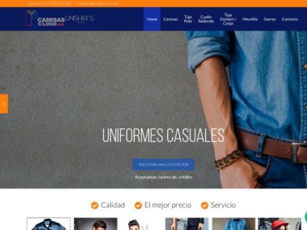 camisasconlogo.com