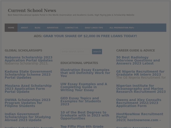 currentschoolnews.com