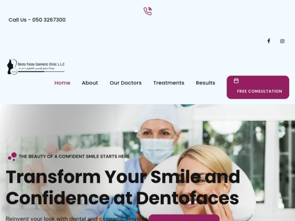 dentofaces.com